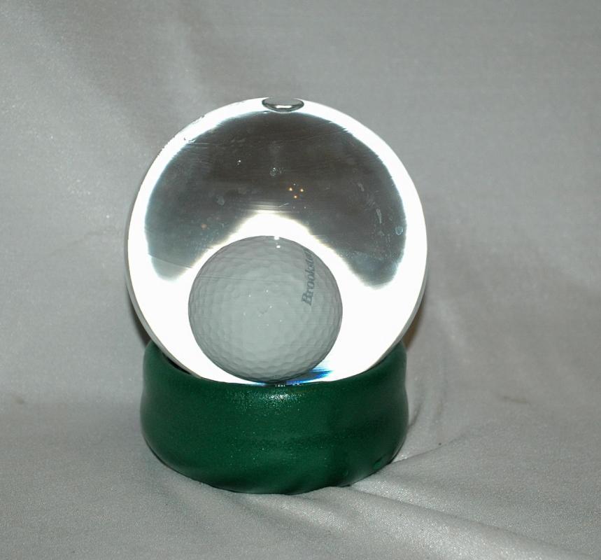 Golf Ball Water Globe