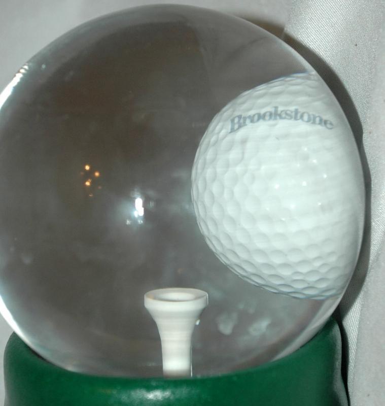 Golf Ball Water Globe