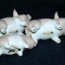 Set of 3 Otagiri Pigs , Family