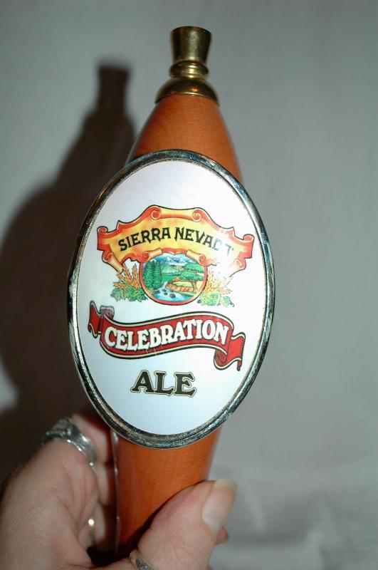 Sierra Nevada Celebration Ale tap handle.