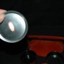 Asian Wood Lacquer-WareTea Caddy Set / 2 lidded bowls with carrying tray