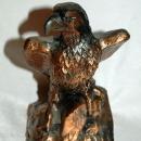 Vintage Metal Eagle Bank, Banthrico Inc. Chicago USA Copper Bronze United Savings Bank
