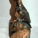 Vintage Metal Eagle Bank, Banthrico Inc. Chicago USA Copper Bronze United Savings Bank