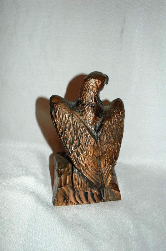 Vintage Metal Eagle Bank, Banthrico Inc. Chicago USA Copper Bronze United Savings Bank