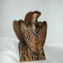 Vintage Metal Eagle Bank, Banthrico Inc. Chicago USA Copper Bronze United Savings Bank