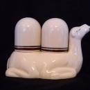 Bactriam , 2 hump camel salt and pepper shaker set from Fitz and Floyd excellent condition