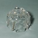 ORREFORS Hand blown in Sweden, Crystal Corona Bowl designed by Lars Hellsten