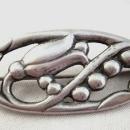 Art Deco Randahl Jewelry Co. Flower Blossom Brooch, made in Chicago