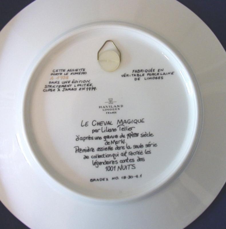 HAVILAND LIMOGES PLATE