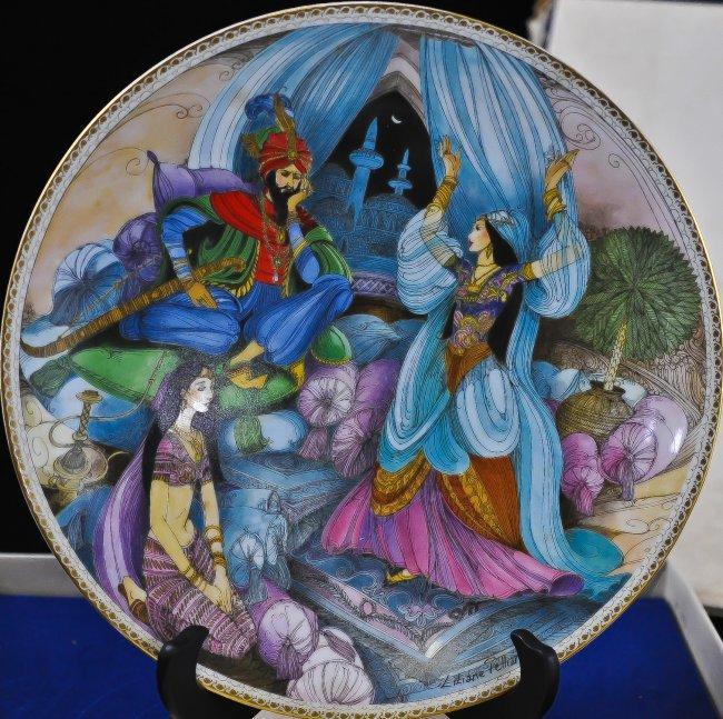 HAVILAND LIMOGES PLATE Arabia Colliction LILIANE TELLIER FRANCE