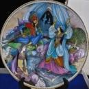 HAVILAND LIMOGES PLATE Arabia Colliction LILIANE TELLIER FRANCE