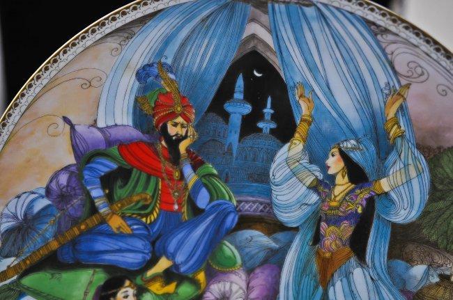 HAVILAND LIMOGES PLATE Arabia Colliction LILIANE TELLIER FRANCE