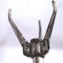 Vintage Signed Silver Swedish Olive grabber or sugar cube tongs