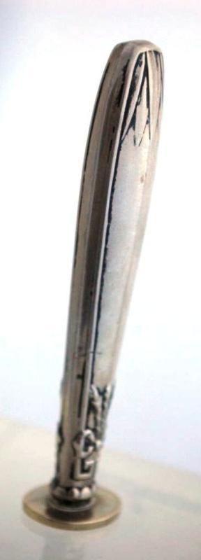 WAX SEAL EUROPEAN HALLMARKED 800 SILVER