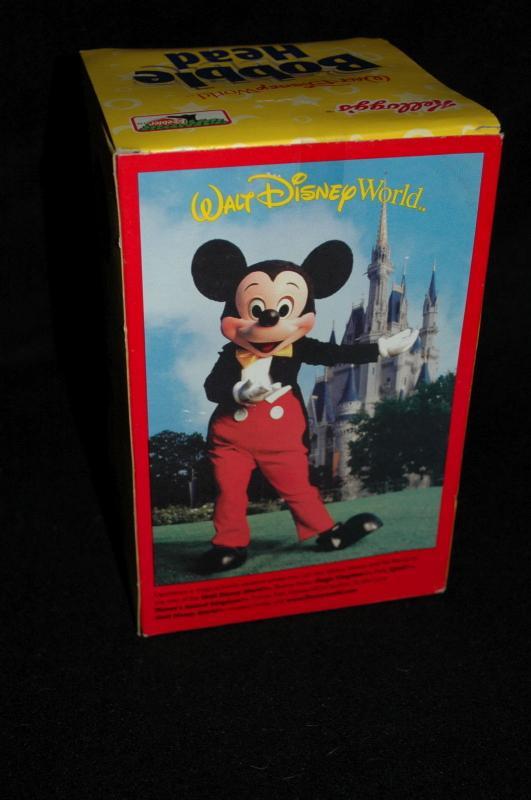 WALT DISNEY WORLD MICKEY MOUSE BOBBLE HEAD KEEBLER & KELLOGG'S 2002 PROMOTION