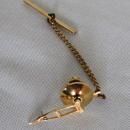 10K Gold Elks Lodge, B.P.O.E. small Crutch Tie Tac or Pin