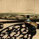 Solid Brass Planter Stand Caddy on Castors