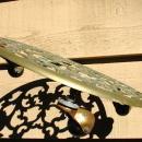 Solid Brass Planter Stand Caddy on Castors