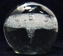 Rosenthal Studio Linie Bubble Vortex Glass Paperweight