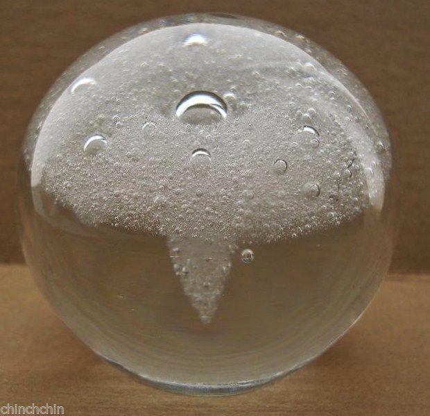 Rosenthal Studio Linie Bubble Vortex Glass Paperweight
