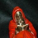 Bookends Antique Electroformed Bronze Clad Monk Book Ends Pair
