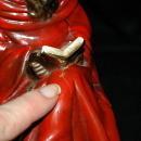 Bookends Antique Electroformed Bronze Clad Monk Book Ends Pair
