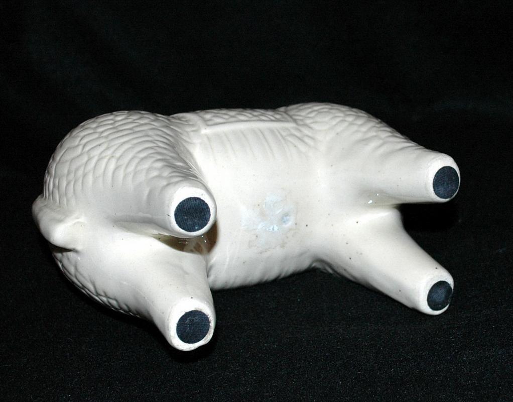 Ivory Porcelain Ceramic Tang Chinese War Horse Statue