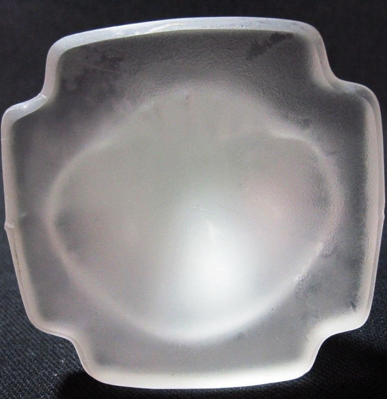 Heisey Genuine Original Frosted Satin Crystal Glass Madonna