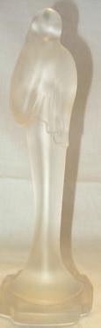 Heisey Genuine Original Frosted Satin Crystal Glass Madonna