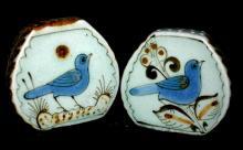 Mexican Tonala Pottery Salt Pepper Shakers