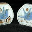 Mexican Tonala Pottery Salt Pepper Shakers
