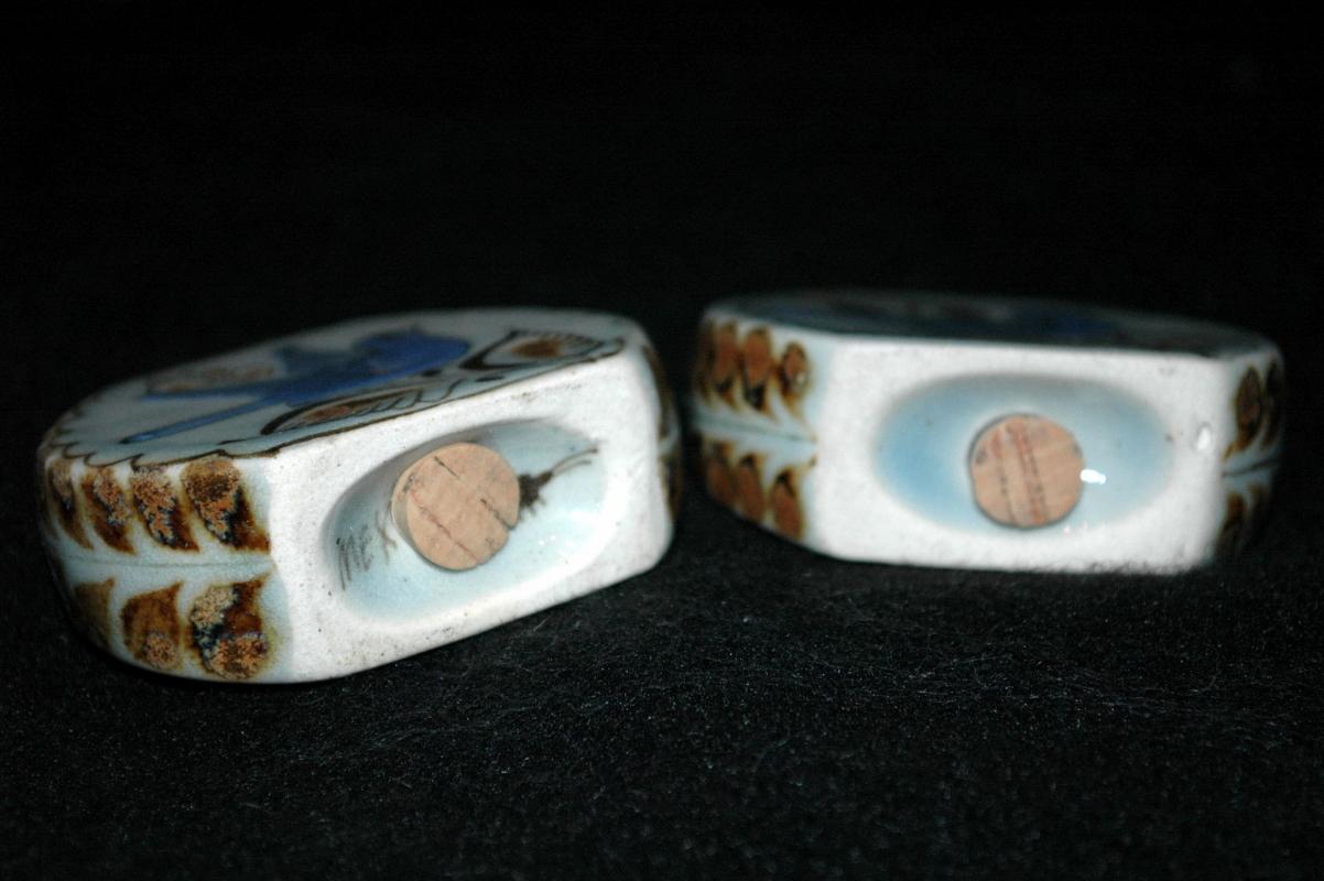Mexican Tonala Pottery Salt Pepper Shakers