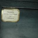 Wood Tray, Hand painted with flower and butterfly