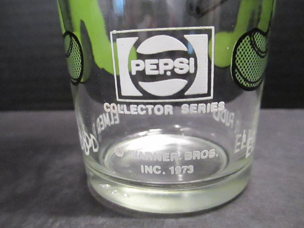 Elmer Fudd Looney Tunes Drinking Glass Warner Bros 1973 Pepsi Collector Series