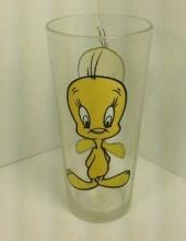 Tweety Bird Looney Tunes Drinking Glass Warner Bros 1973 Pepsi Collector Series