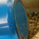 Vintage Keepsit Thermos Brand Jug Blue & White Speckled / Enamel Metal / Glass lined