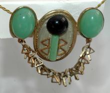 Atomic Lucite Enamel Pin Brooch High Voltage Appearance - Unusual