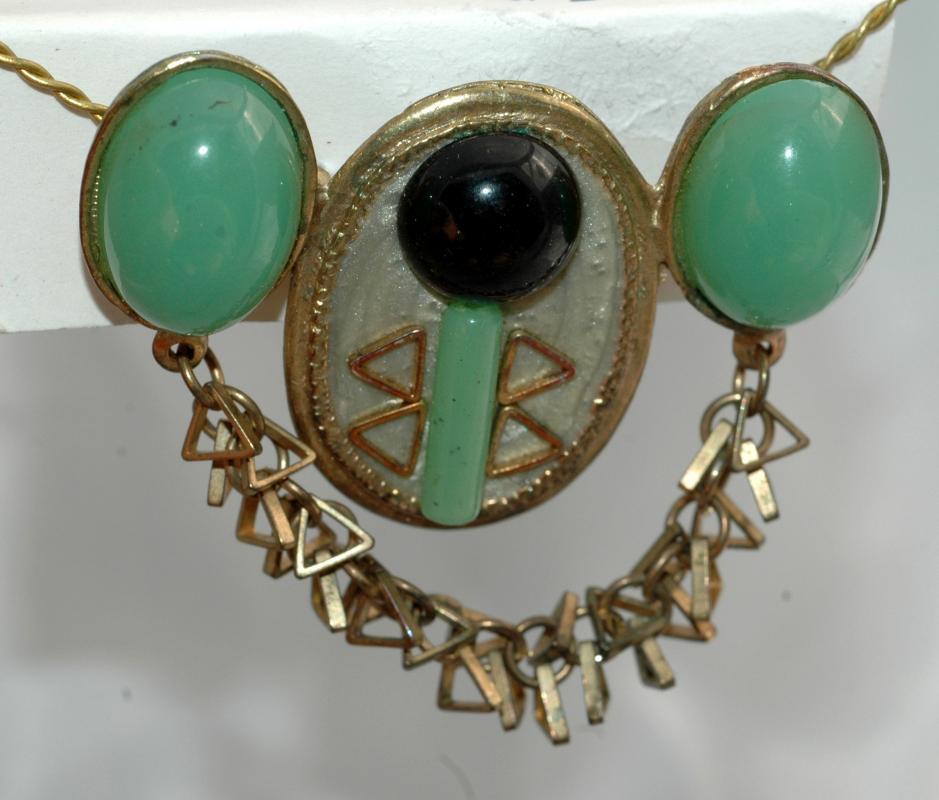 Atomic Lucite Enamel Pin Brooch High Voltage Appearance - Unusual