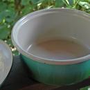 Vintage Graniteware, Enamelware Iron Dutch Oven Cooking Pot 8 Qts