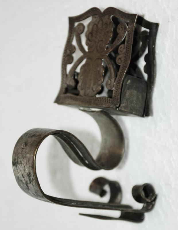 Silver Matchbox Holder with Clip Assembly Unique