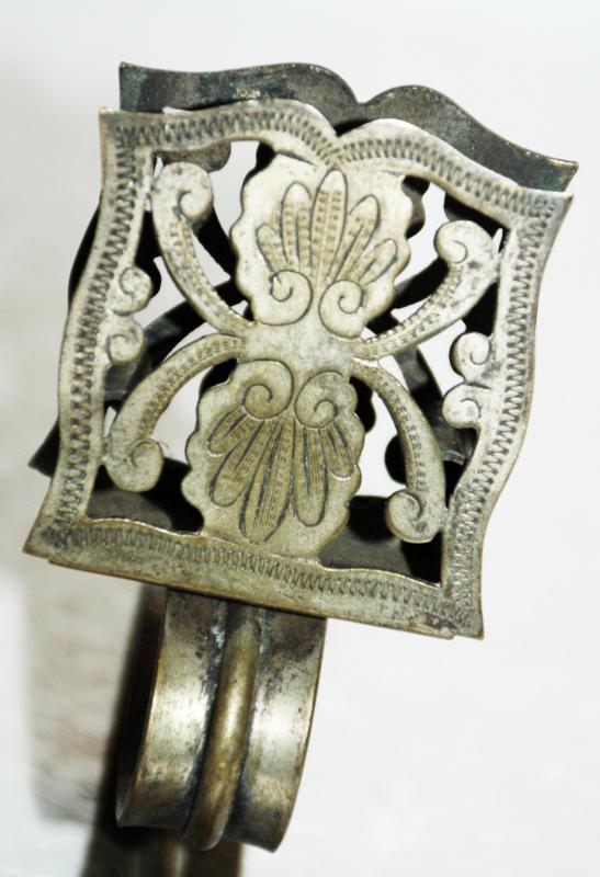 Silver Matchbox Holder with Clip Assembly Unique