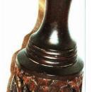African Wood Bas-Relief Carved Vase ** PRICE REDUCED ** PRICE REDUCTION !!