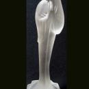 Heisey Genuine Original Frosted Satin Crystal Glass Madonna