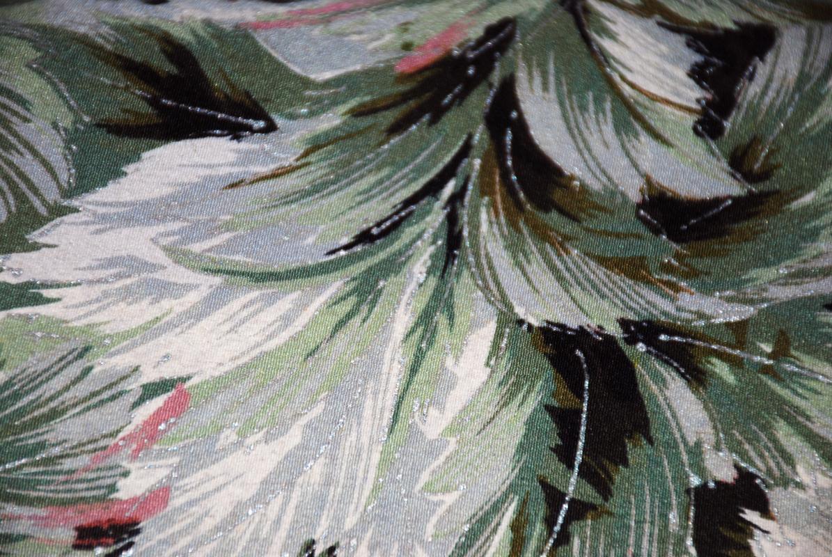 Vintage Japanese Hand Painted Silk Kimono full length