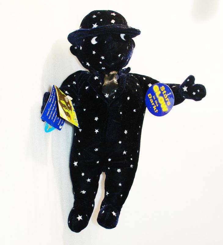 Good Night Mr. Night Plush Stuffed Toy. Glow in the Dark Stars new with Tags Yottoy