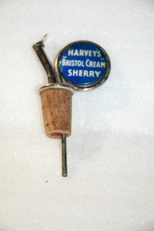 Harvey's Bristol Cream Sherry Cork, Stopper, Spout , Vintage Collectible