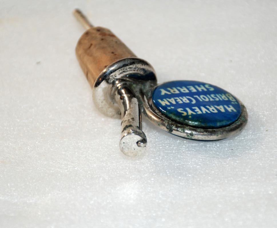 Harvey's Bristol Cream Sherry Cork, Stopper, Spout , Vintage Collectible