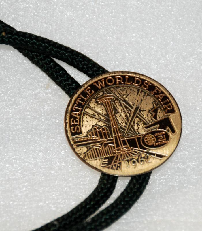 1962 Seattle World's Fair Century 21 Bolo Tie