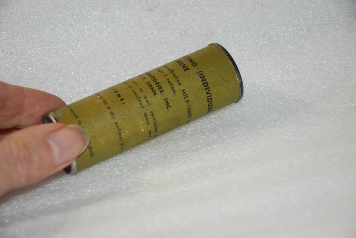 VTG US Military Vietnam War Era NOS Fuel Ration Heating 6 Tab per Pack Hexamine