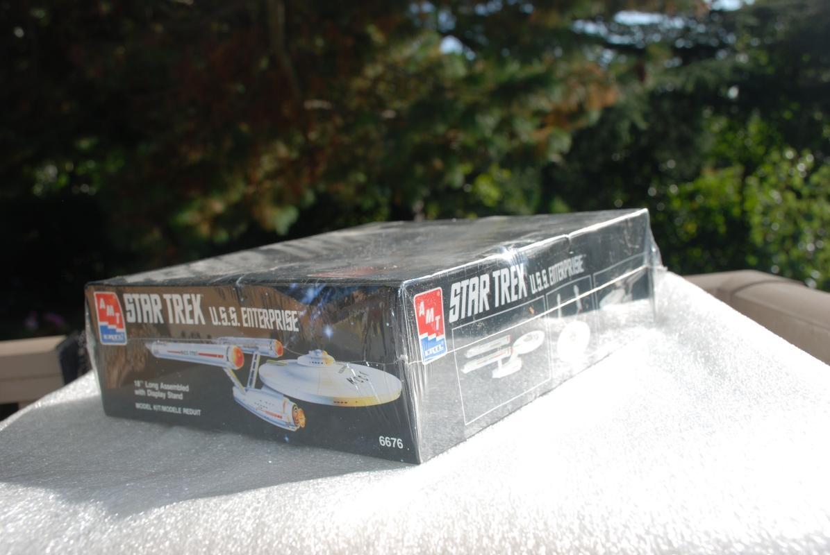 Vintage Star Trek USS Enterprise AMT Model by Ertl Brand New and Sealed in Box made in Mexico